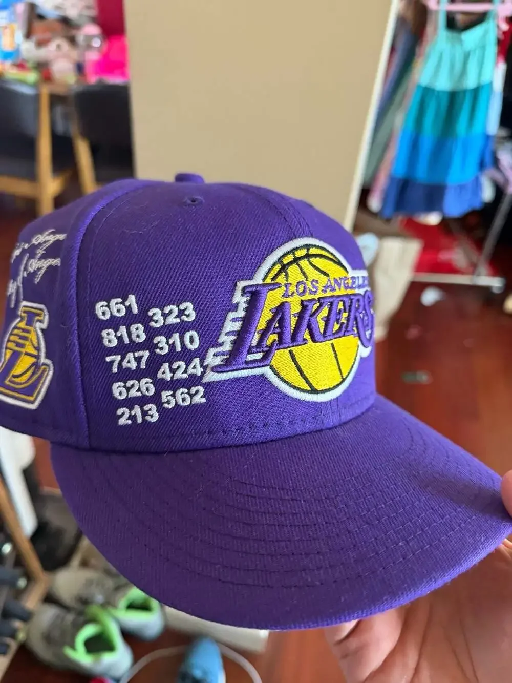 New Era Los Angeles Lakers 'Local' 59FIFTY Fitted Hat